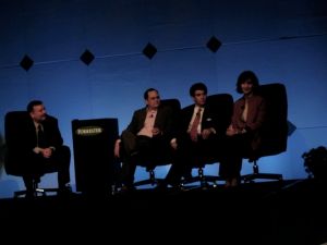 Card, Clayman, Verklin, Lyles (l to r)