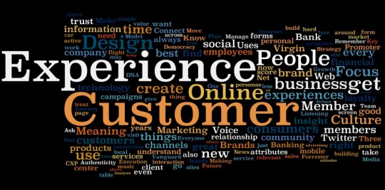 Forrester CXP 2009 Wordle